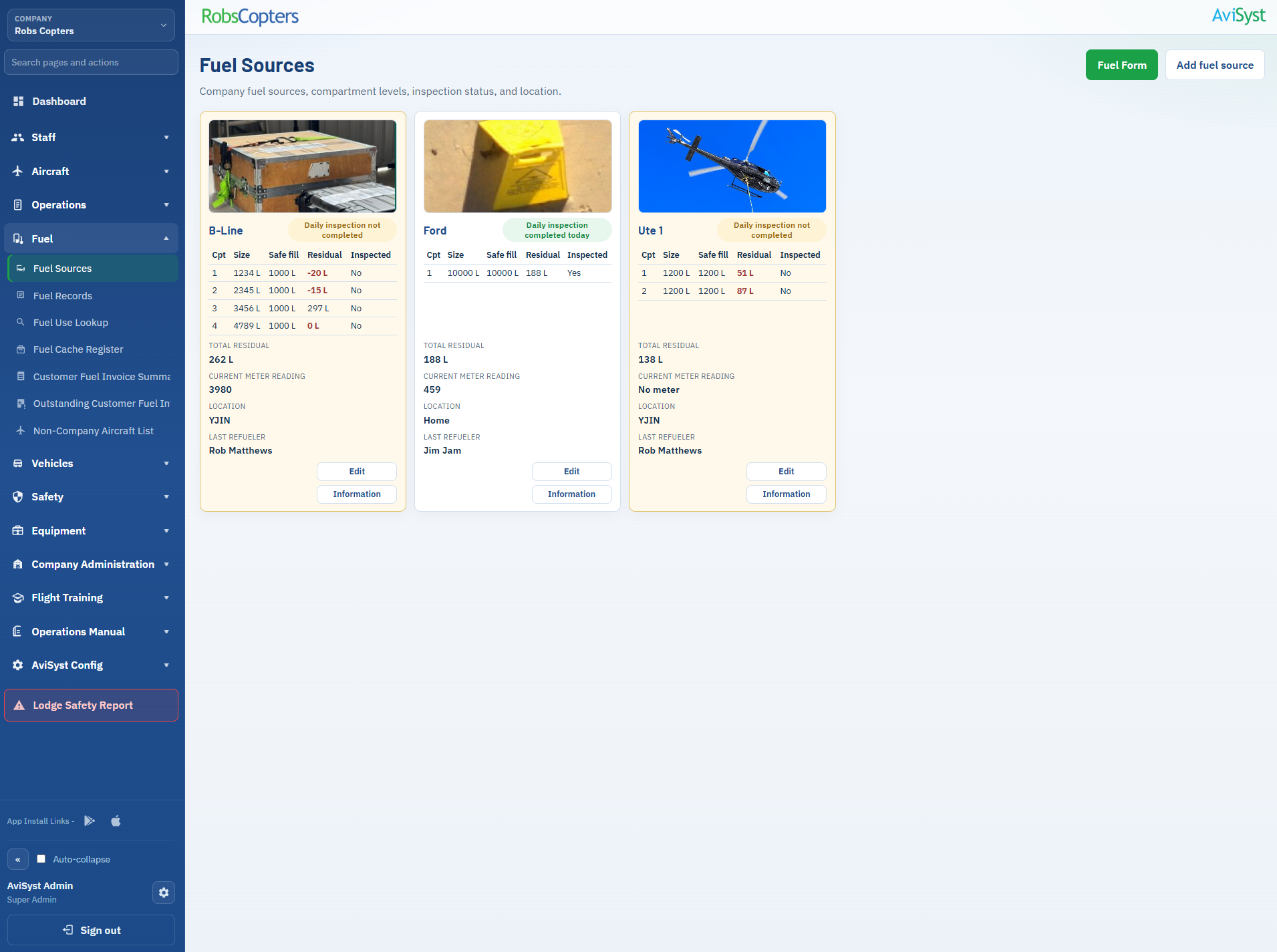 AviSyst website screenshot.