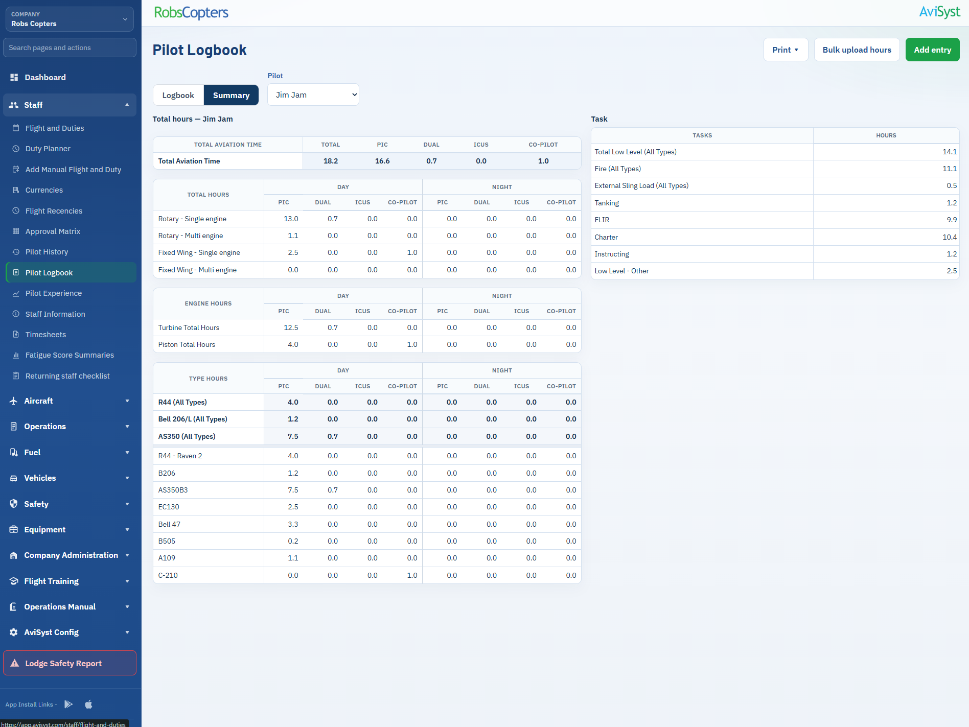 AviSyst website screenshot.