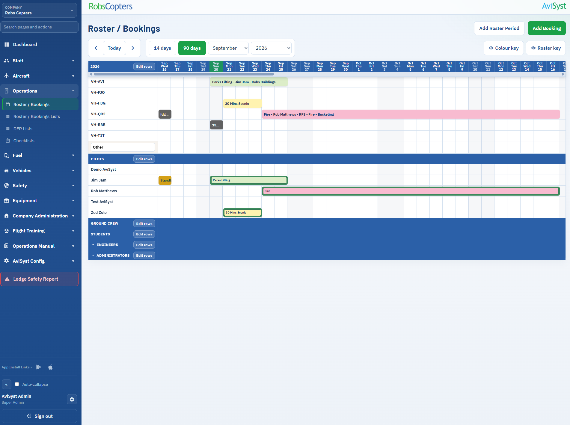 AviSyst website screenshot.