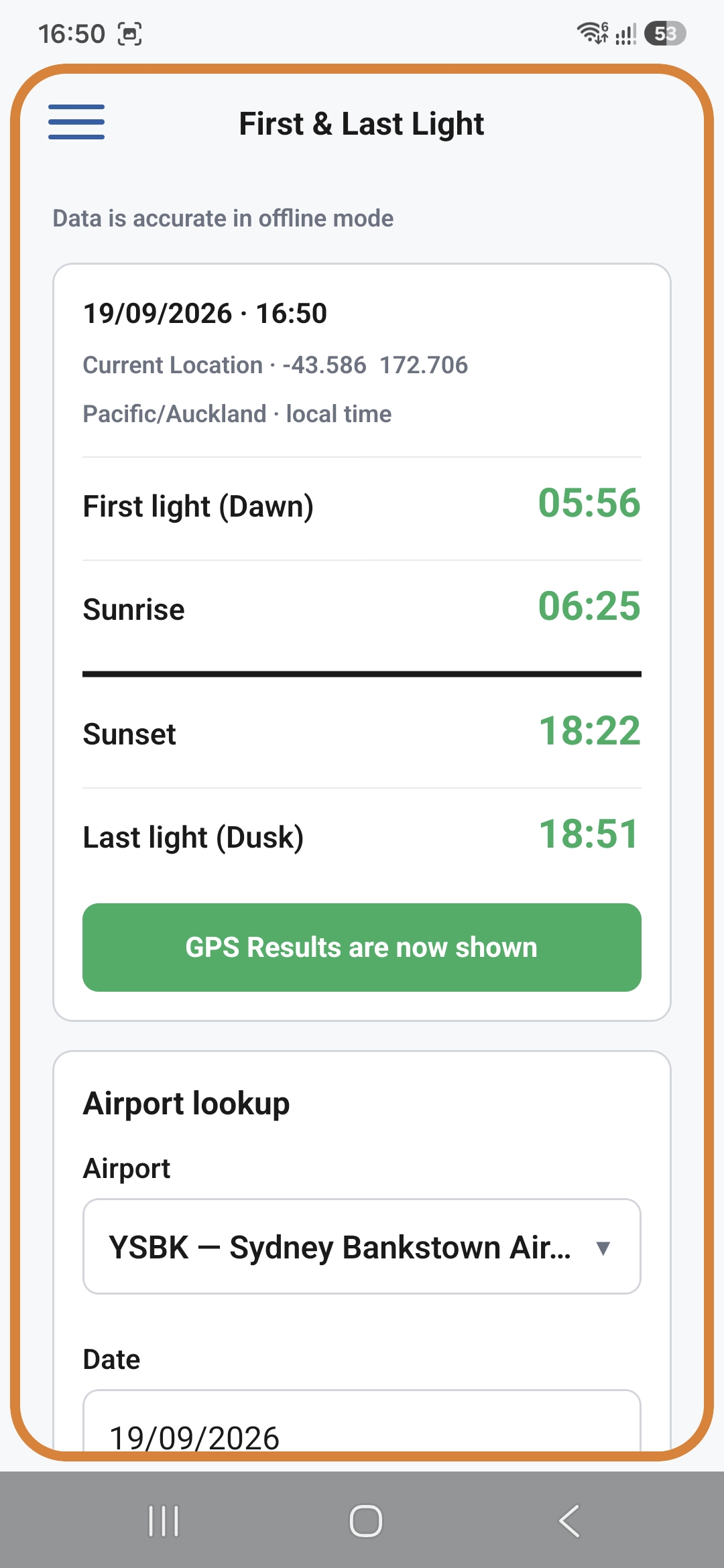 AviSyst mobile app screenshot.
